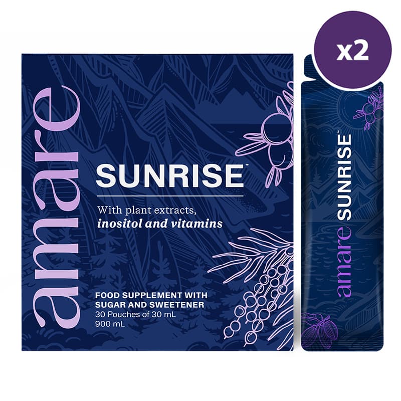 Amare Sunrise 2-Pack — Ochtend superfoods & 9 vitaminen