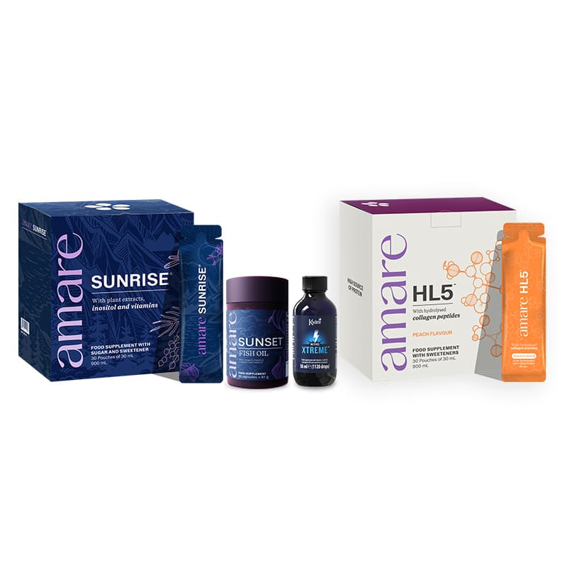 Xtreme Triangle of Wellness Level Up — Triangle of Wellness Xtreme aangevuld met HL5 vloeibaar collageen