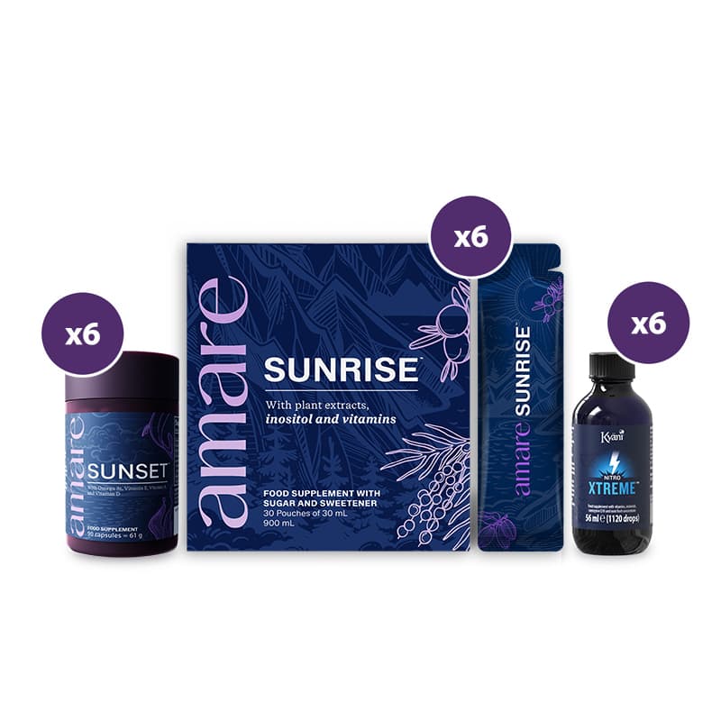 Triangle of Wellness Xtreme™ 6-Pack — Triangle of Wellness Xtreme — 6 maanden voorraad, maximaal voordeel
